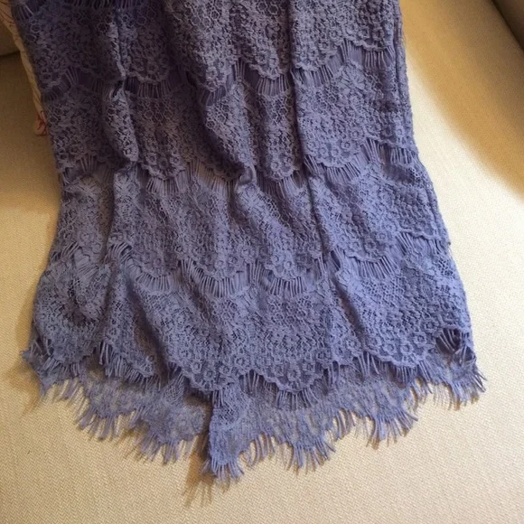 Free People Purple Lace Dress - Picture 3 of 4